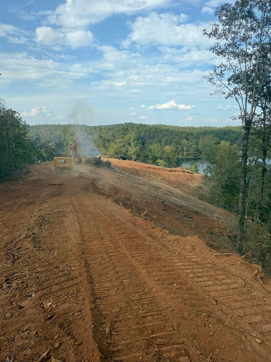 Land Grading for DC Construction Company LLC in Clanton, AL