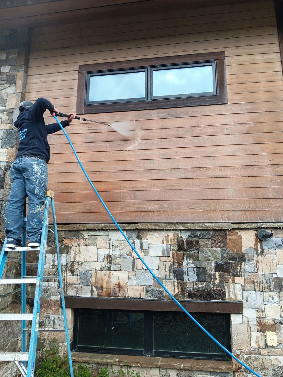 Pressure Washing for Grand Painting in Bozeman, MT