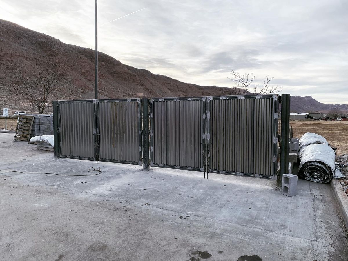 Custom Gates for Moab Metal Works in Moab, UT