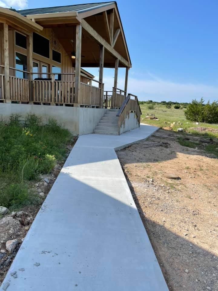 Concrete Slab Construction for Jay-T Construction in Burnet, TX