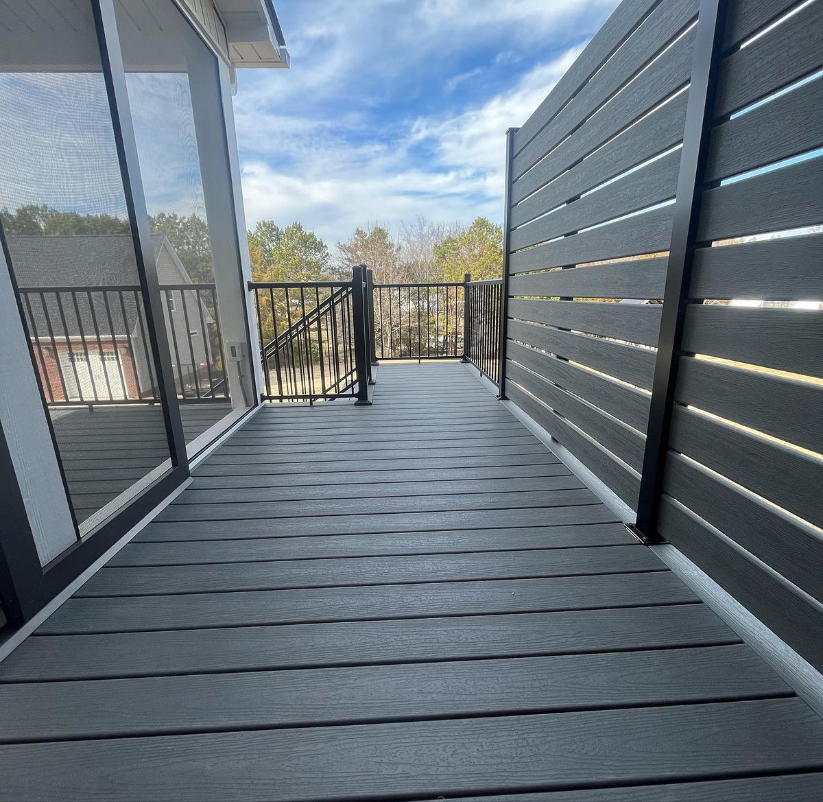 Screen Porch & Deck Installation for Hughes Builders LLC in Greensboro, NC