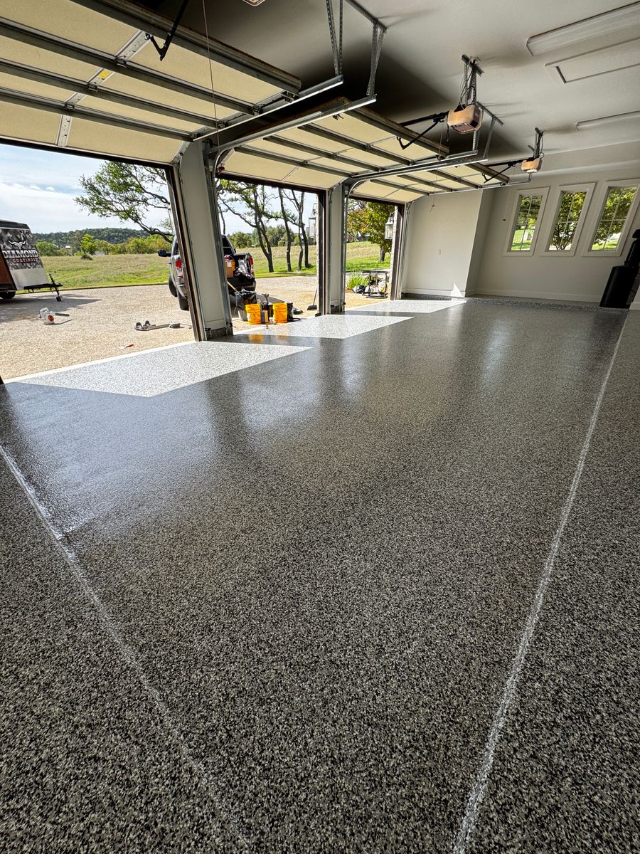 GARAGE FLOOR COATINGS for Diamond Coating Solutions in Austin, TX