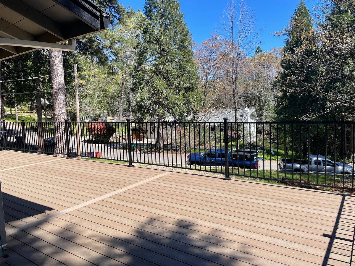 Deck for Home Hardening Solutions Inc. in Nevada County, CA