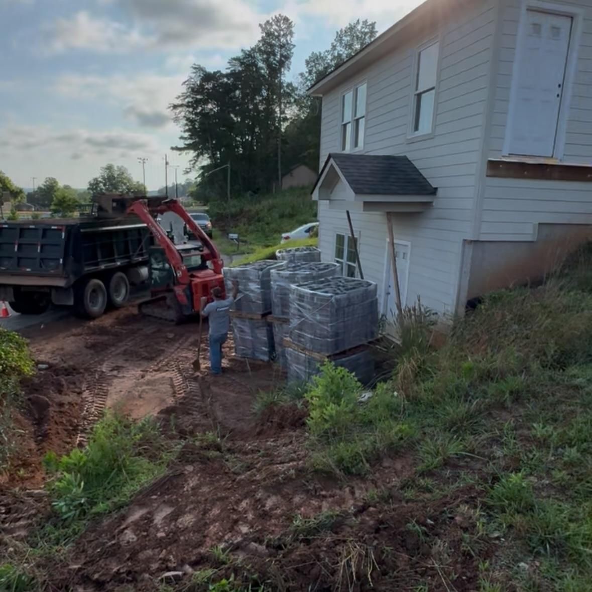 Patio Installation for Fusion Contracting in North Georgia, GA
