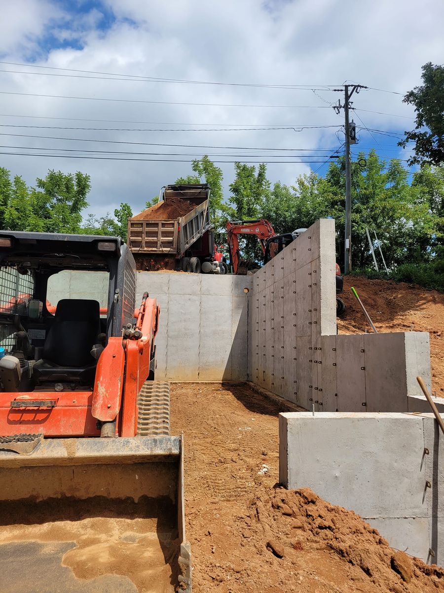 Foundation Digging for Bobcat Bob in Clermont, GA