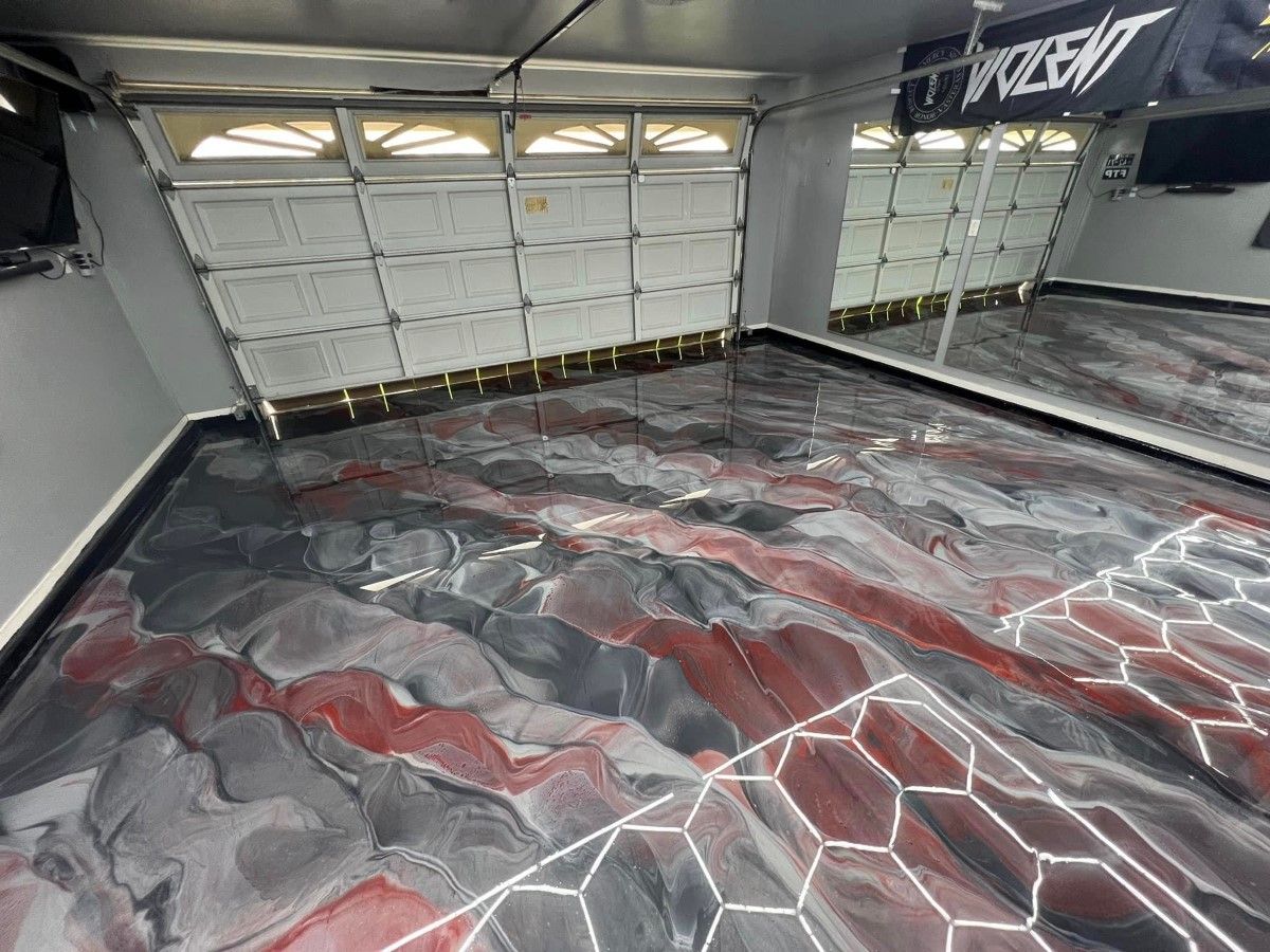 Metallic Epoxy for Poxy Pros in Houston, TX