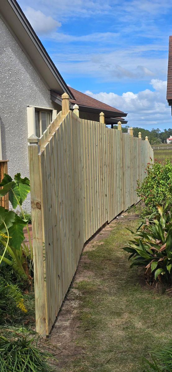 Fence Installation for ASAP Handyman & Construction services in Savannah, GA