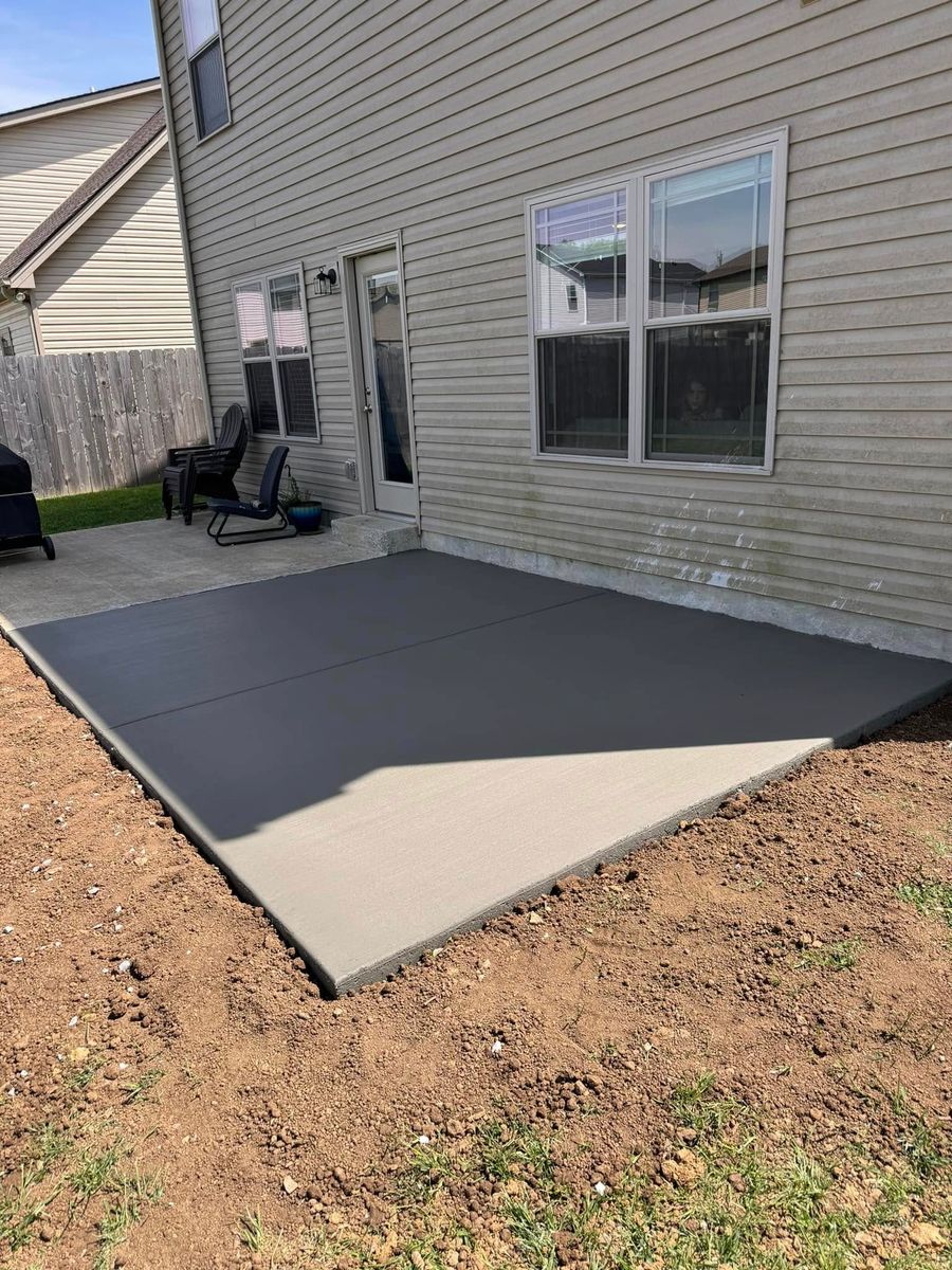 Concrete Slab Construction for Concrete By Bryce in Lebanon, TN