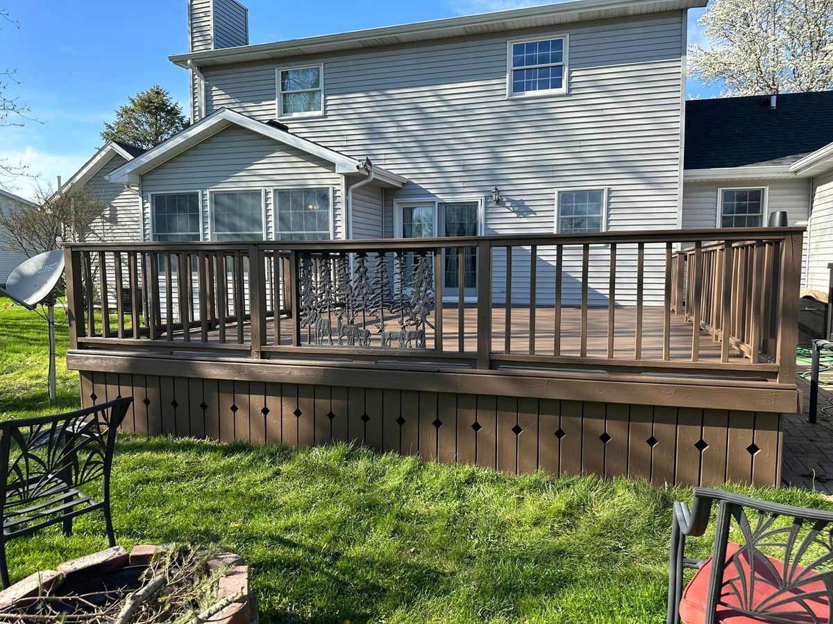 Exterior Painting for First Call Painting LLC in Dewey, IL