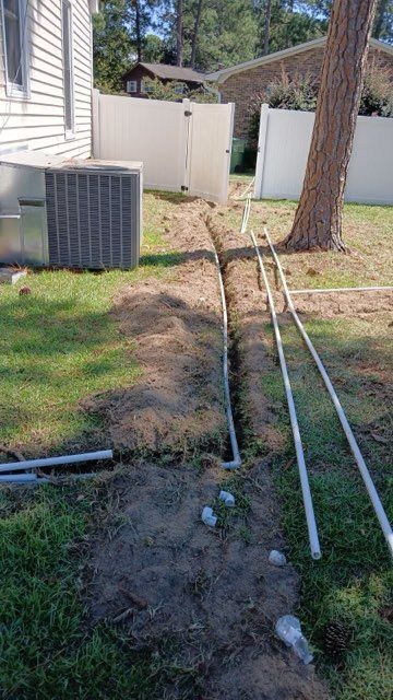 French Drainage Install for Nealy Irrigation in Elgin, SC