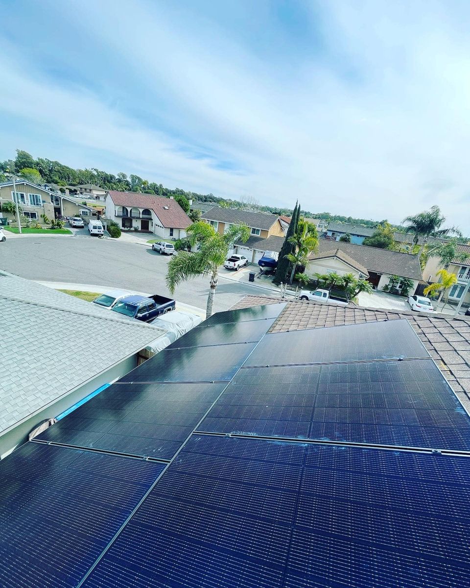 Solar Panel Installation for Infused Electric in Los Angales, CA