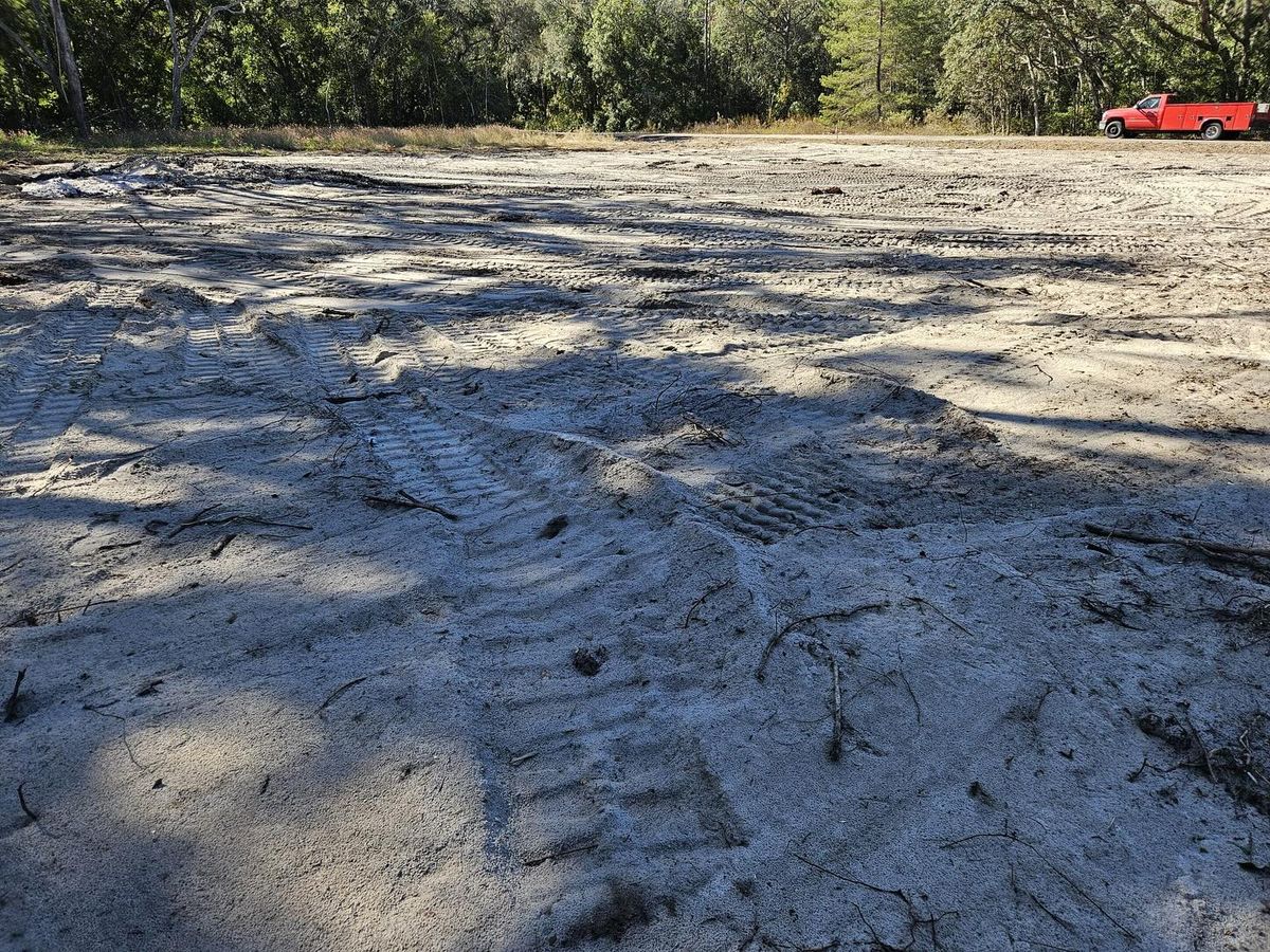 Driveway Construction for J & E Land Clearing, LLC. in Dunnellon, FL