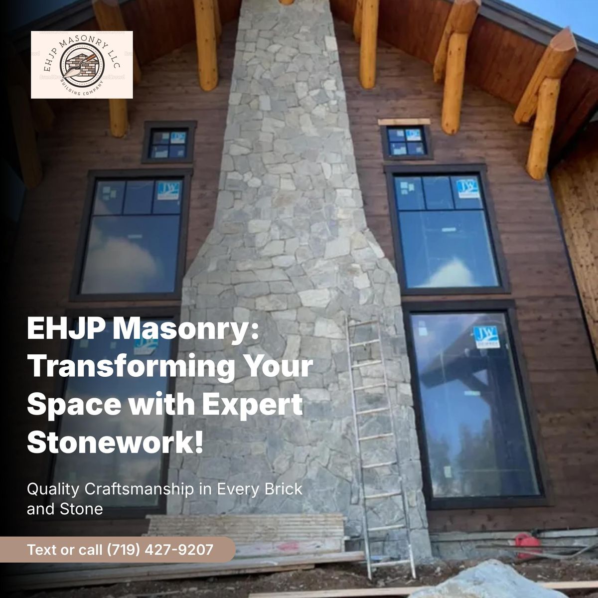 stone work for EHJP Masonry in Silverthorne, CO