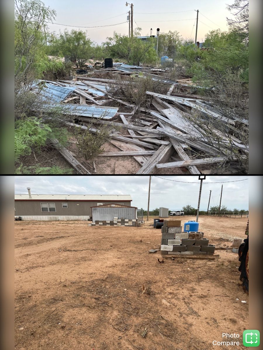 Junk Removal for Compas Cleanup in McCamey, TX