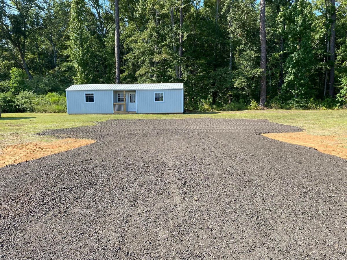 Road Building for Daniel's Dumpsters & Land Improvements in Monroe, LA