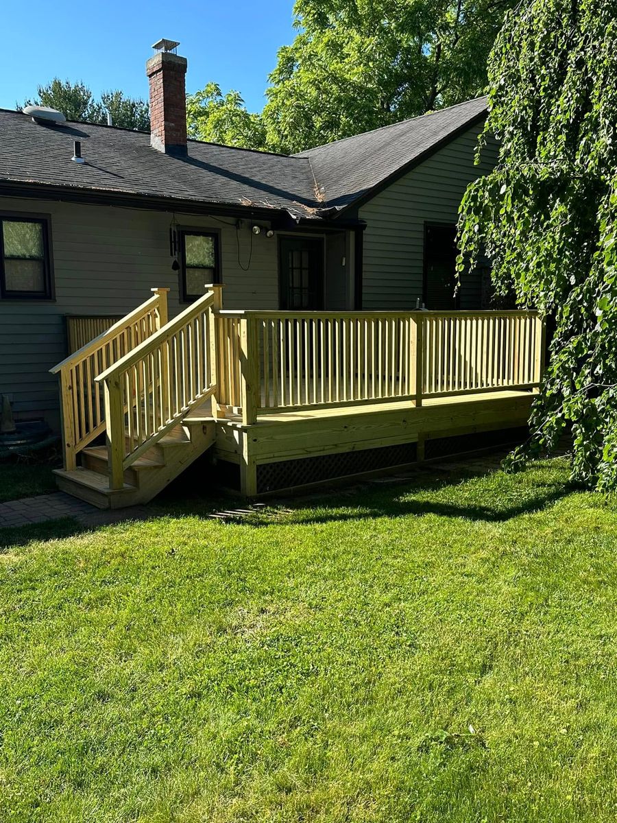 Deck & Patio Installation for Simone Builders in Orange, CT