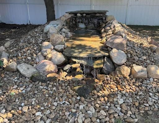 Water feature for A & A Lawn Care and Outdoor Services in Fairview, PA