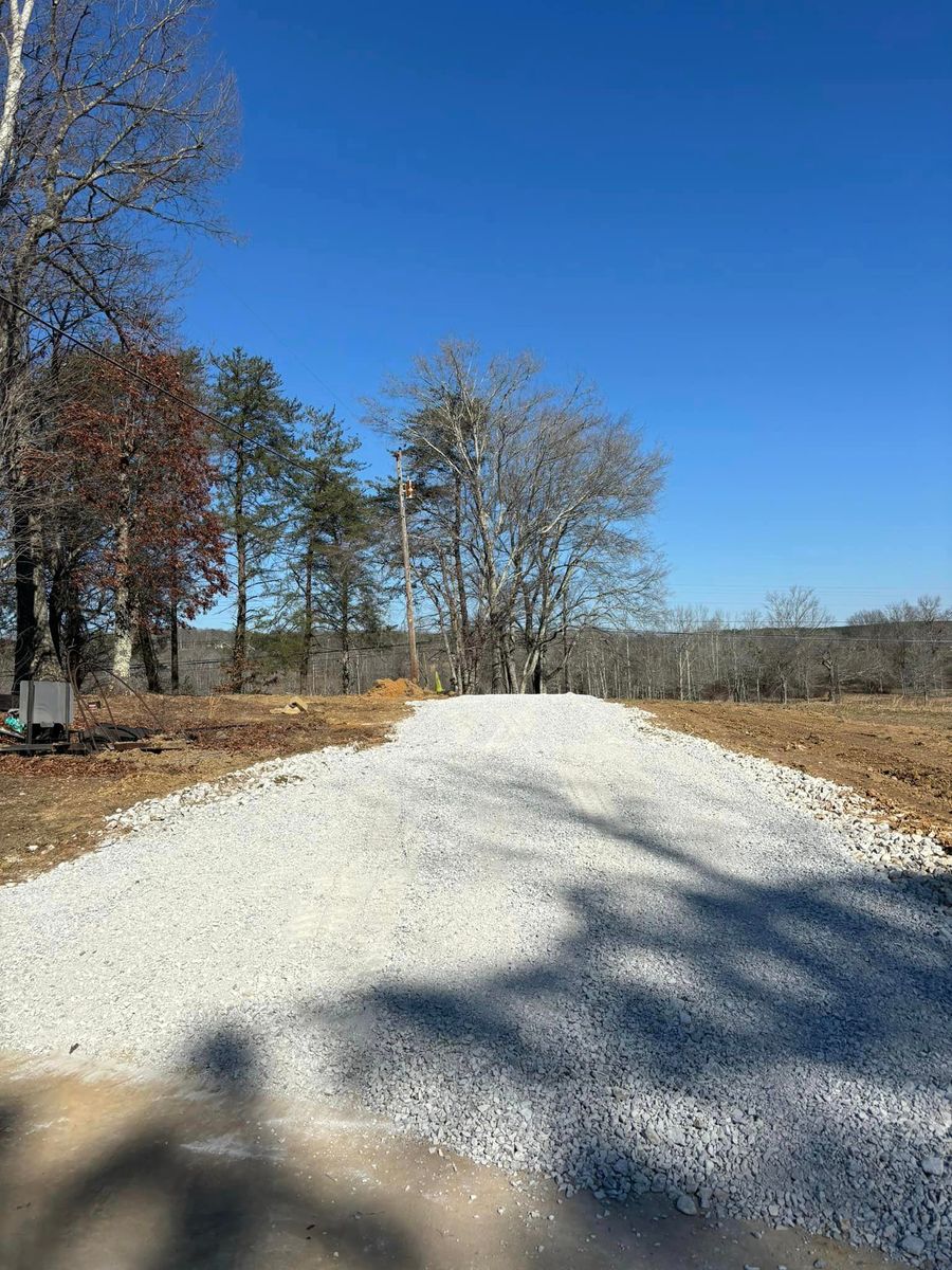 Drainage Installation for TD Dirtworks in Tracy City, TN