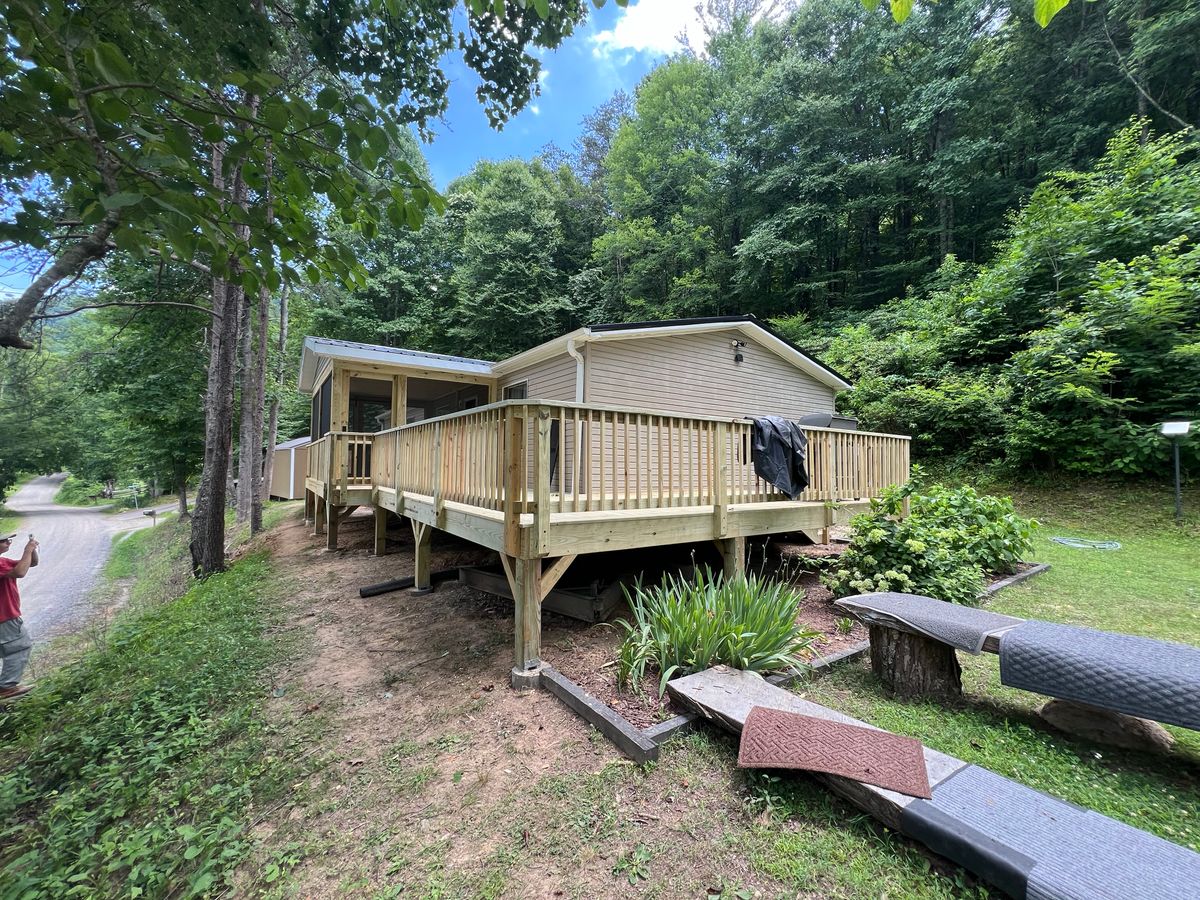 Interior Remodels for Redwood Construction in Asheville, NC