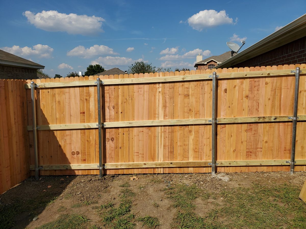 Fence Installation for Precision Fence and Gates in Burleson, TX