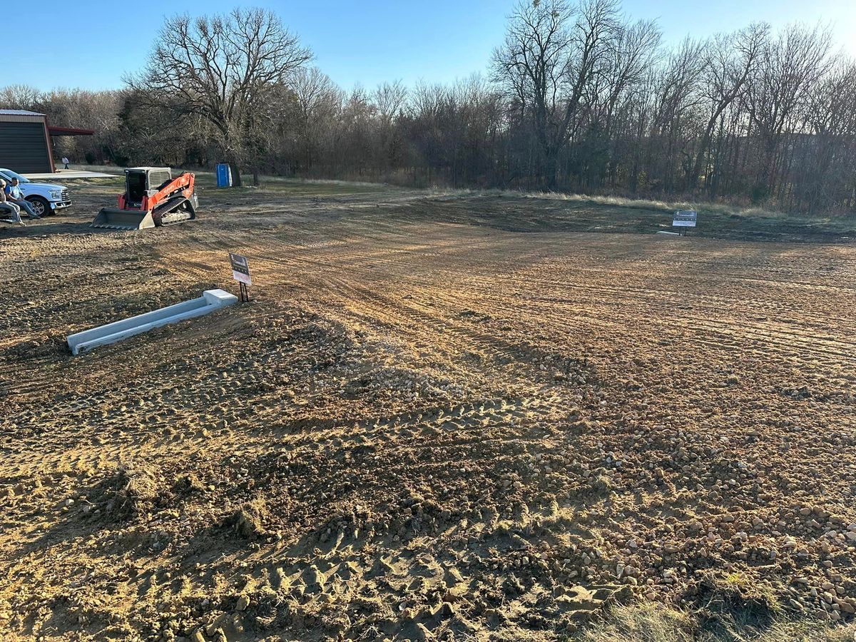 Grading for BR Construction LLC  in Corsicana, TX