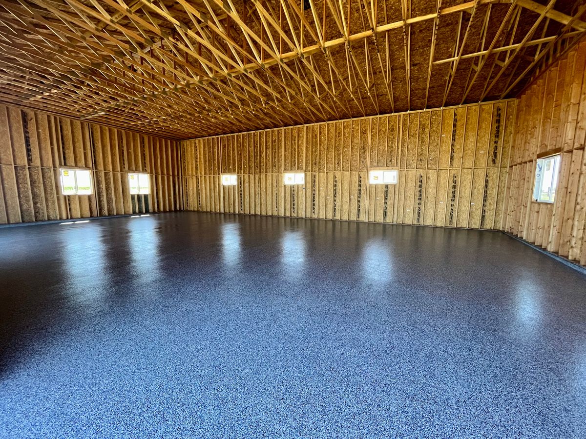 Decorative Concrete Flooring for Box State Surface Prep in Denver, CO