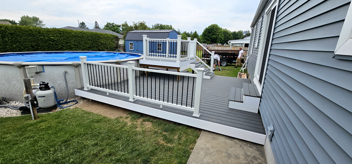 Deck & Patio Installation for Antonio's Home Improvement in Utica, NY