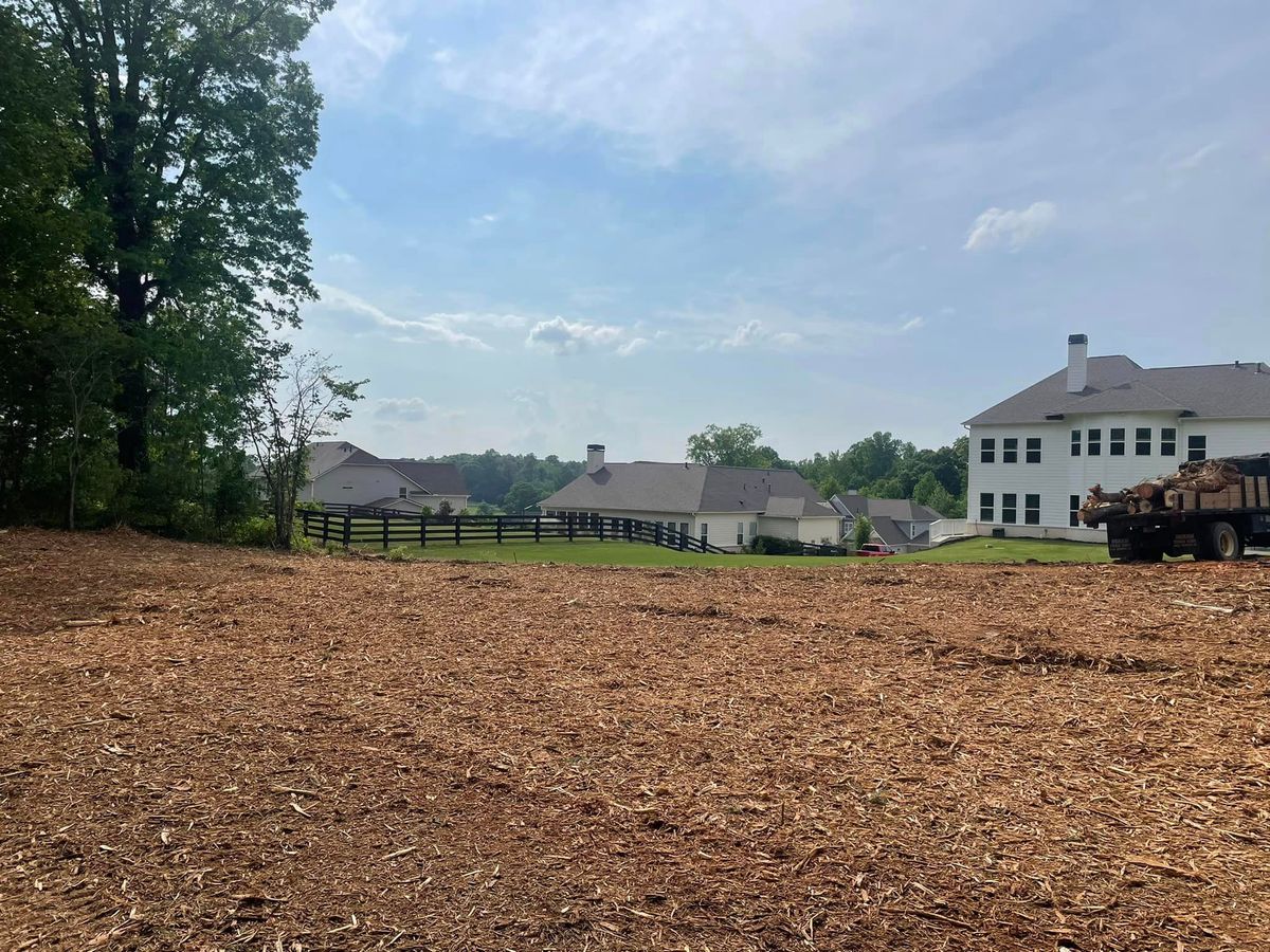 Mulching for Triple P Excavation in Atlanta, GA