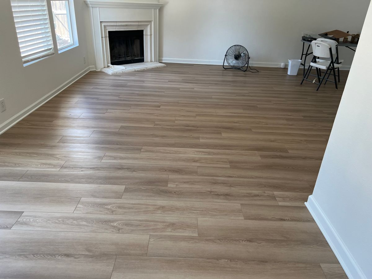 Flooring for L.P. Contractors in San Antonio, Texas