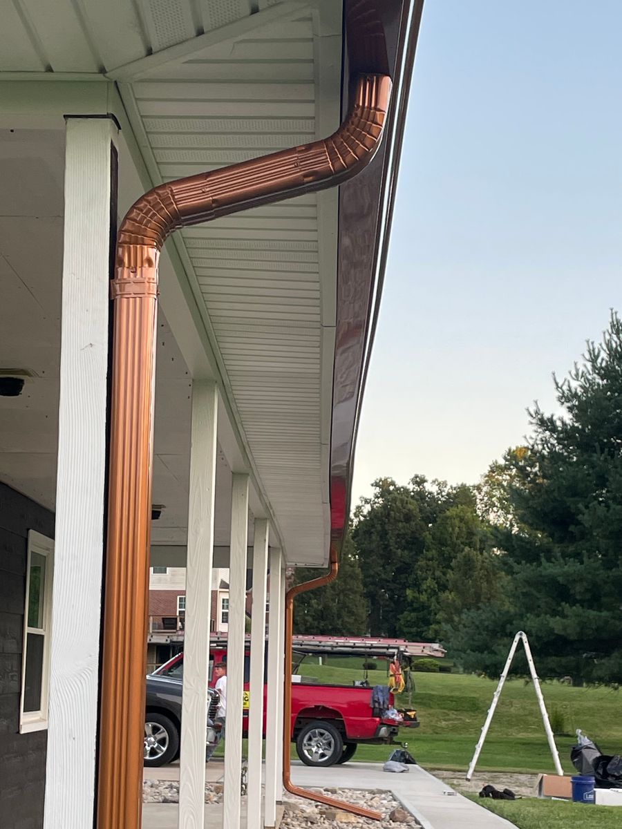 Seamless Gutter services for Precious Roofing in Madeira, OH