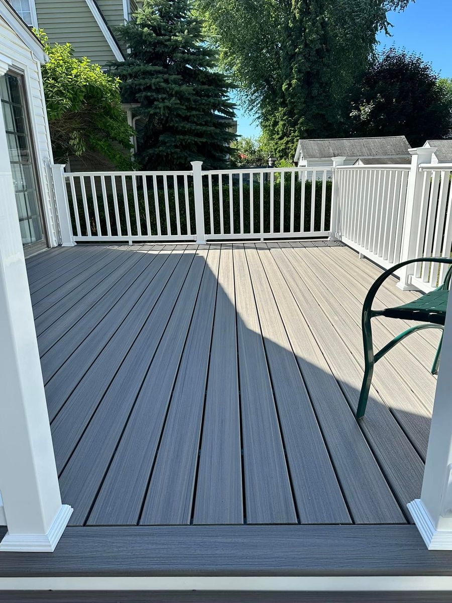 Deck & Patio Installation for Simone Builders in Orange, CT