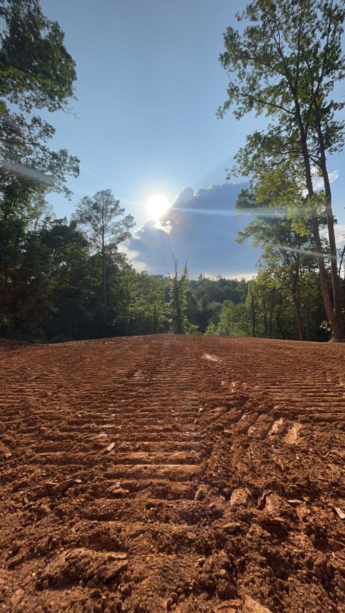 Excavation for Collins Constructors in Fyffe, AL