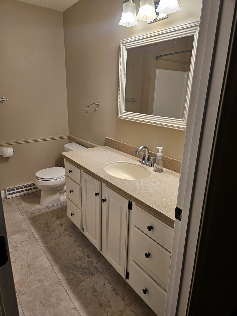 Kitchen and Cabinet Refinishing for LR Painting in Springfield, MA