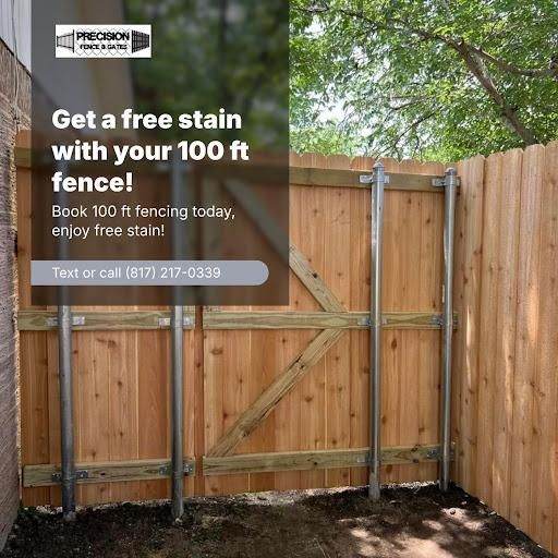 Fence Installation for Precision Fence and Gates in Burleson, TX