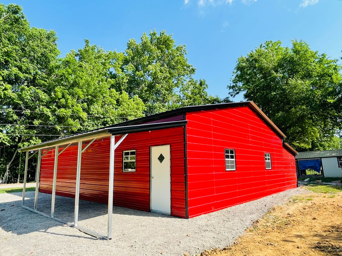 House Framing for Elite Custom Metal Structures in Belmont, MS