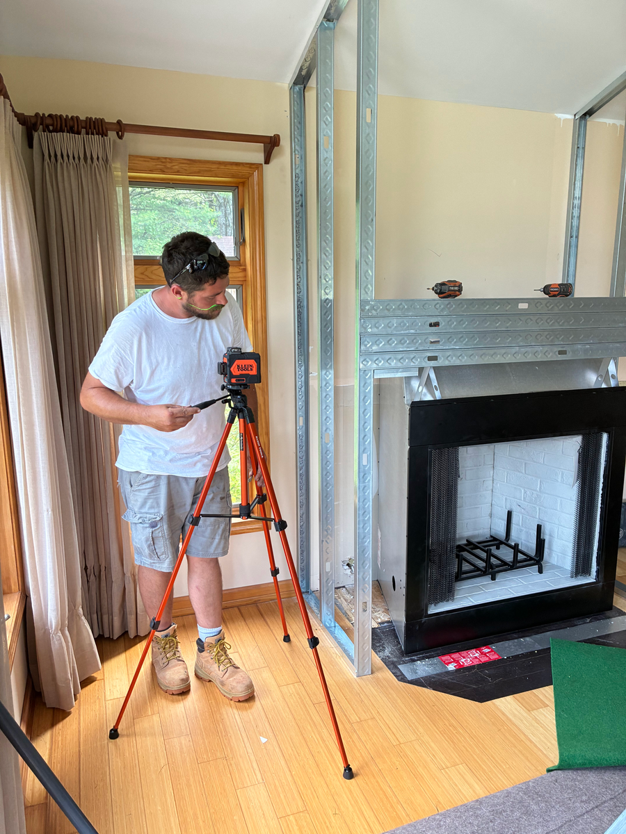 Fireplace Installation for Vermont Custom Masonry, LLC in Chittenden County, VT