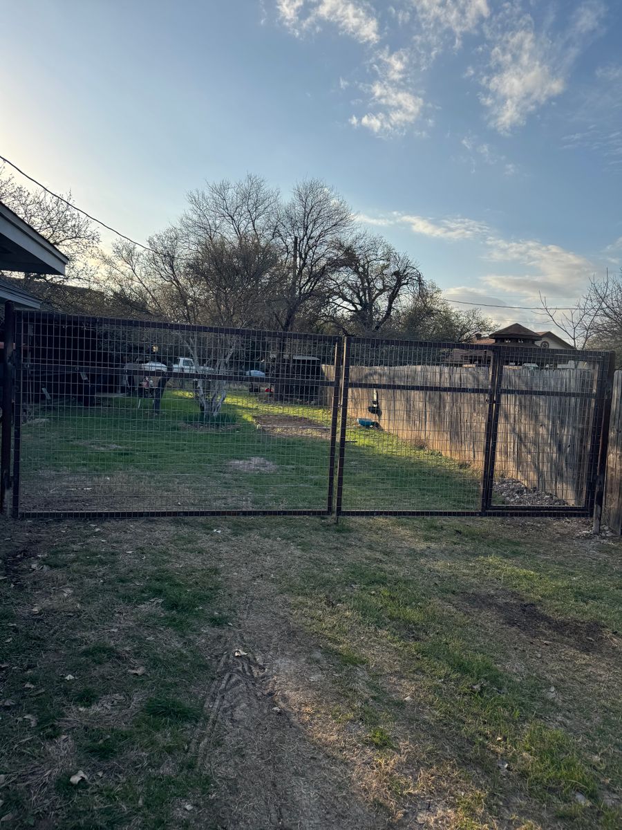Gate Installation for FBR Welder & Construction in Gatesville, TX