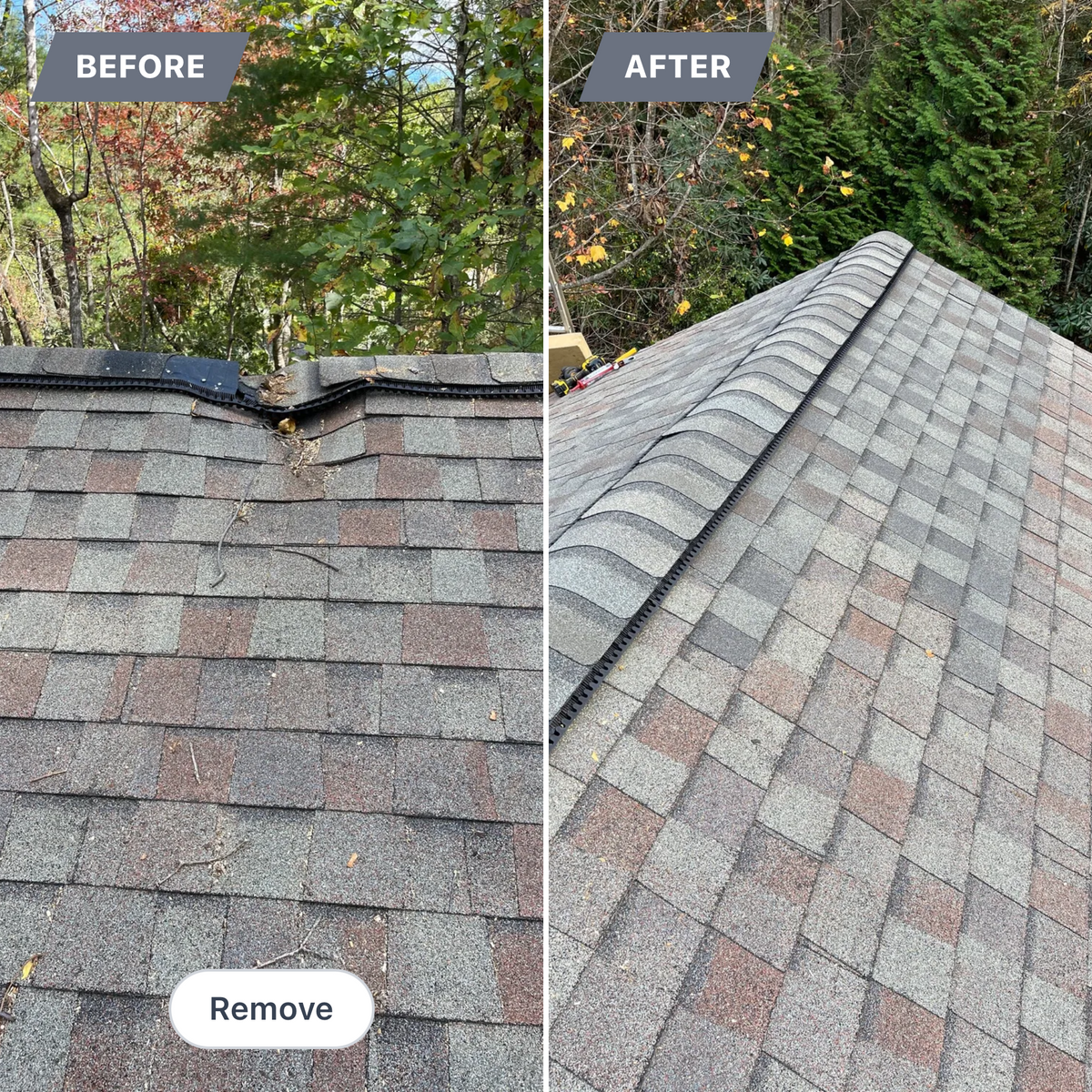 Roofing Replacement for RJ Roofing of WNC in Brevard, NC