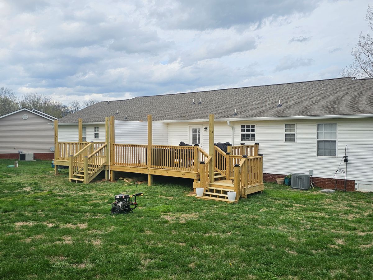 Decking for A&D Home Improvements in Cleveland, TN