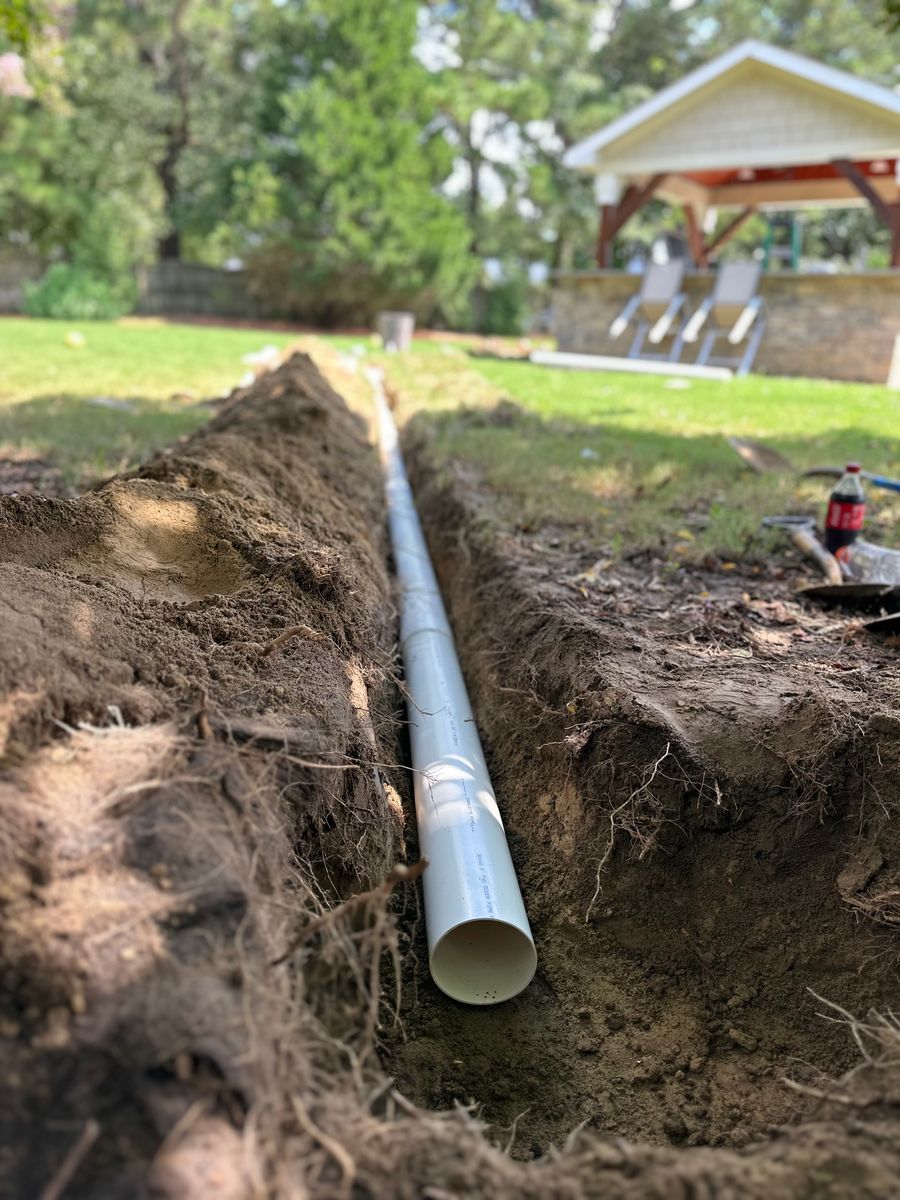 Trench Dig Outs for Vazquez Crawlspace Services LLC in Durham, NC