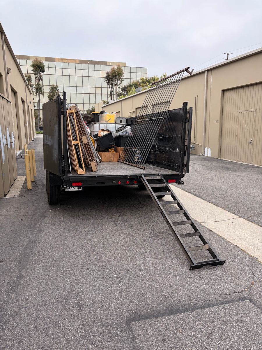 Debris Removal for JJs Relocation Services in Orange County, CA