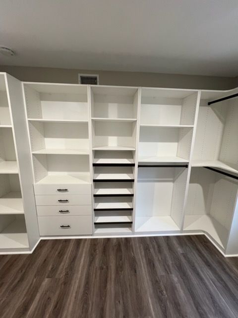 Custom Closets for J Mechling Construction in Huntington Beach, CA
