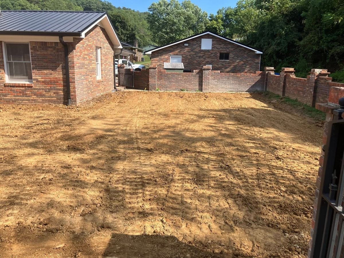 Leveling for Genesis Landworks in Bluff City, TN