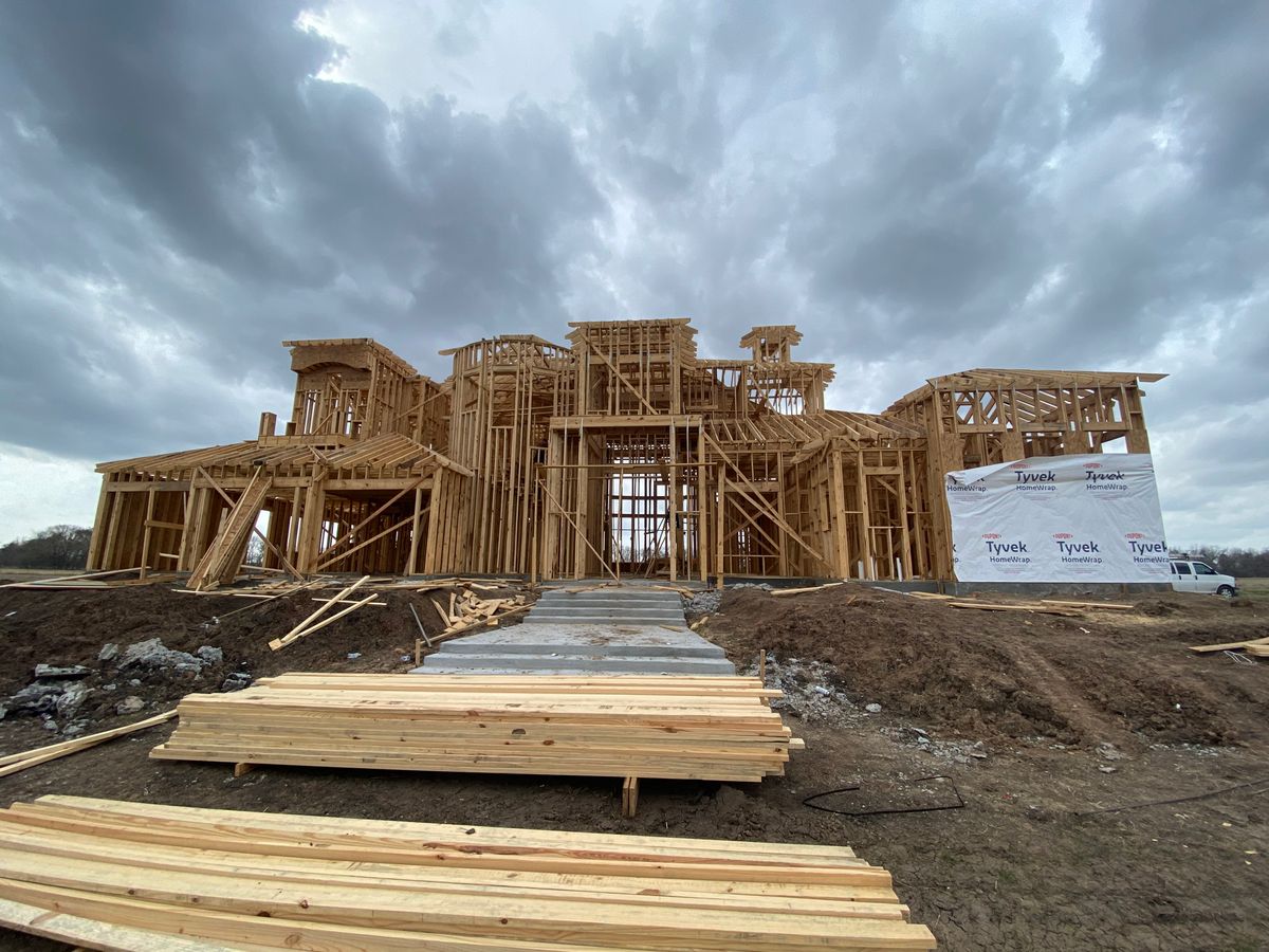Full home Construction for Luxurious Construction LLC in Houston, TX