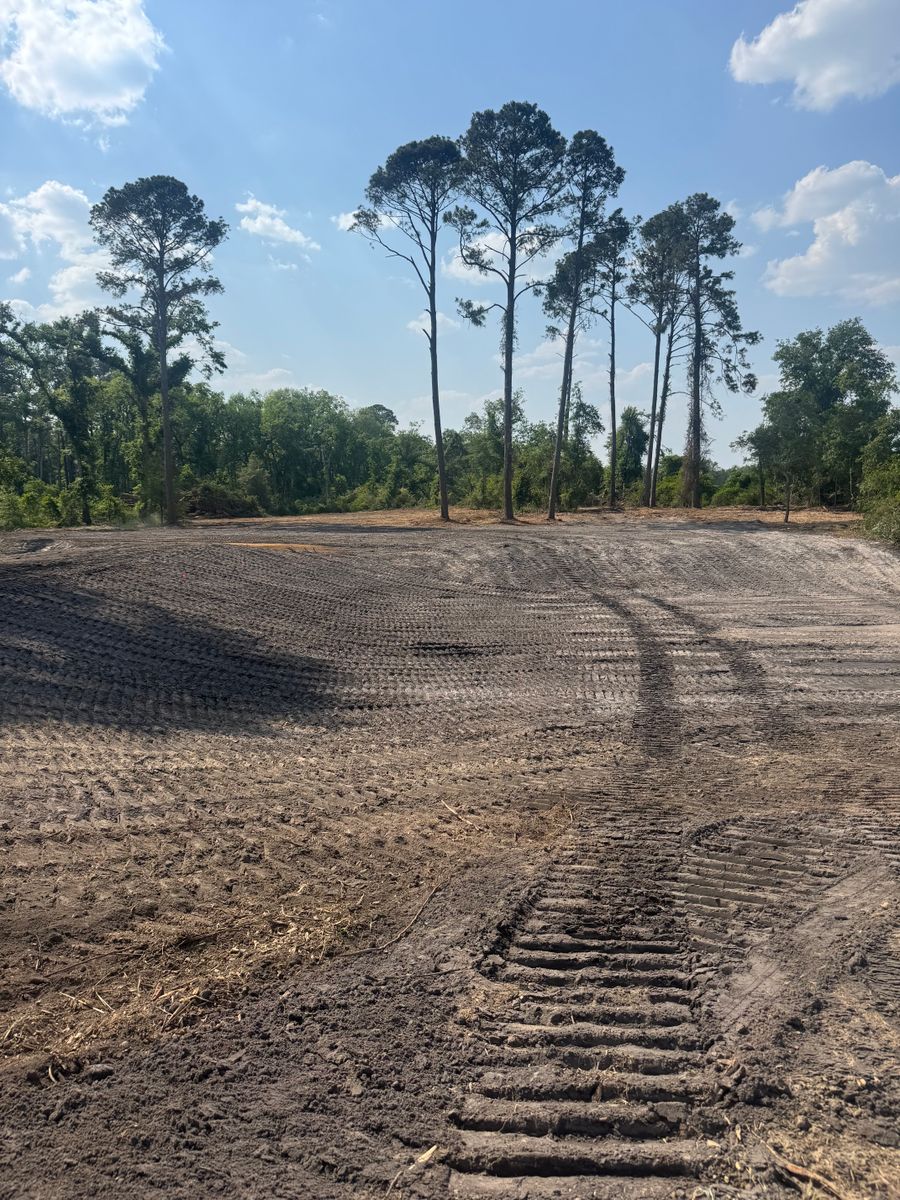 Grading for Coursey Construction in Metter, GA