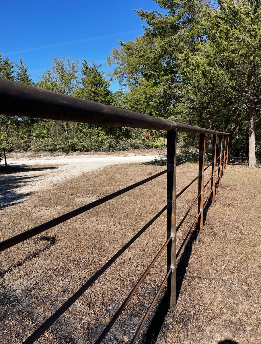 Pipe Entrances for Landers Ranch Services in Grimes County, TX