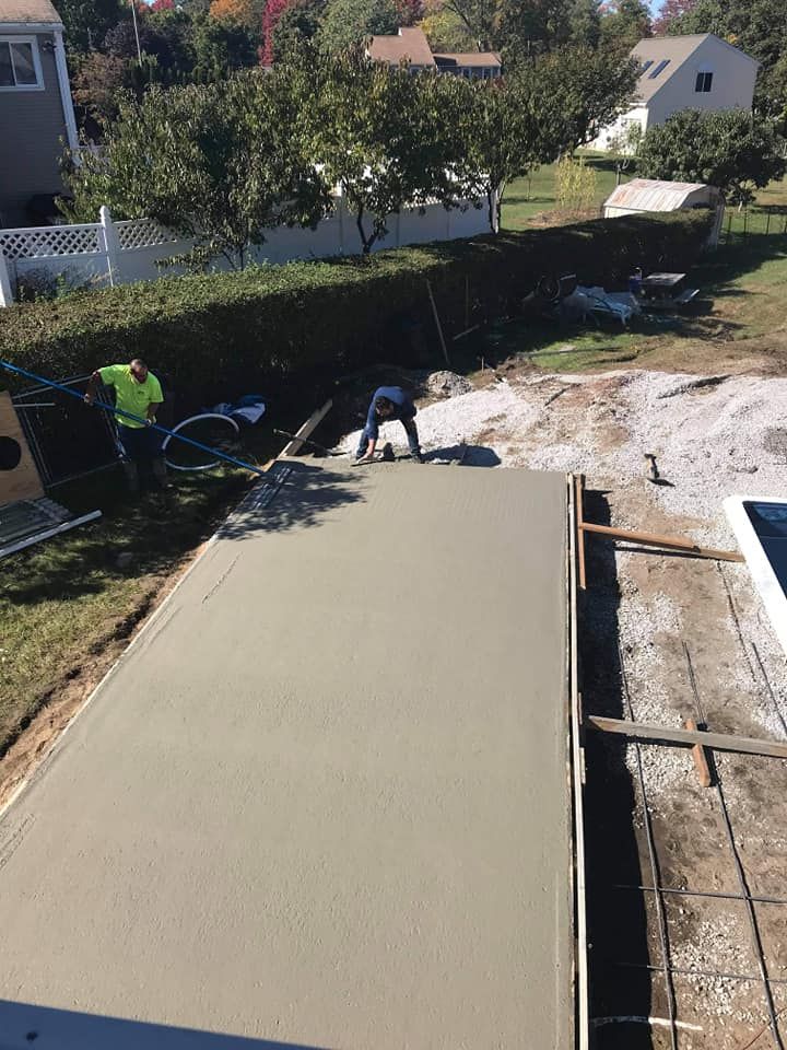 Flat Work for Stallion Concrete Inc in Berkley, MA