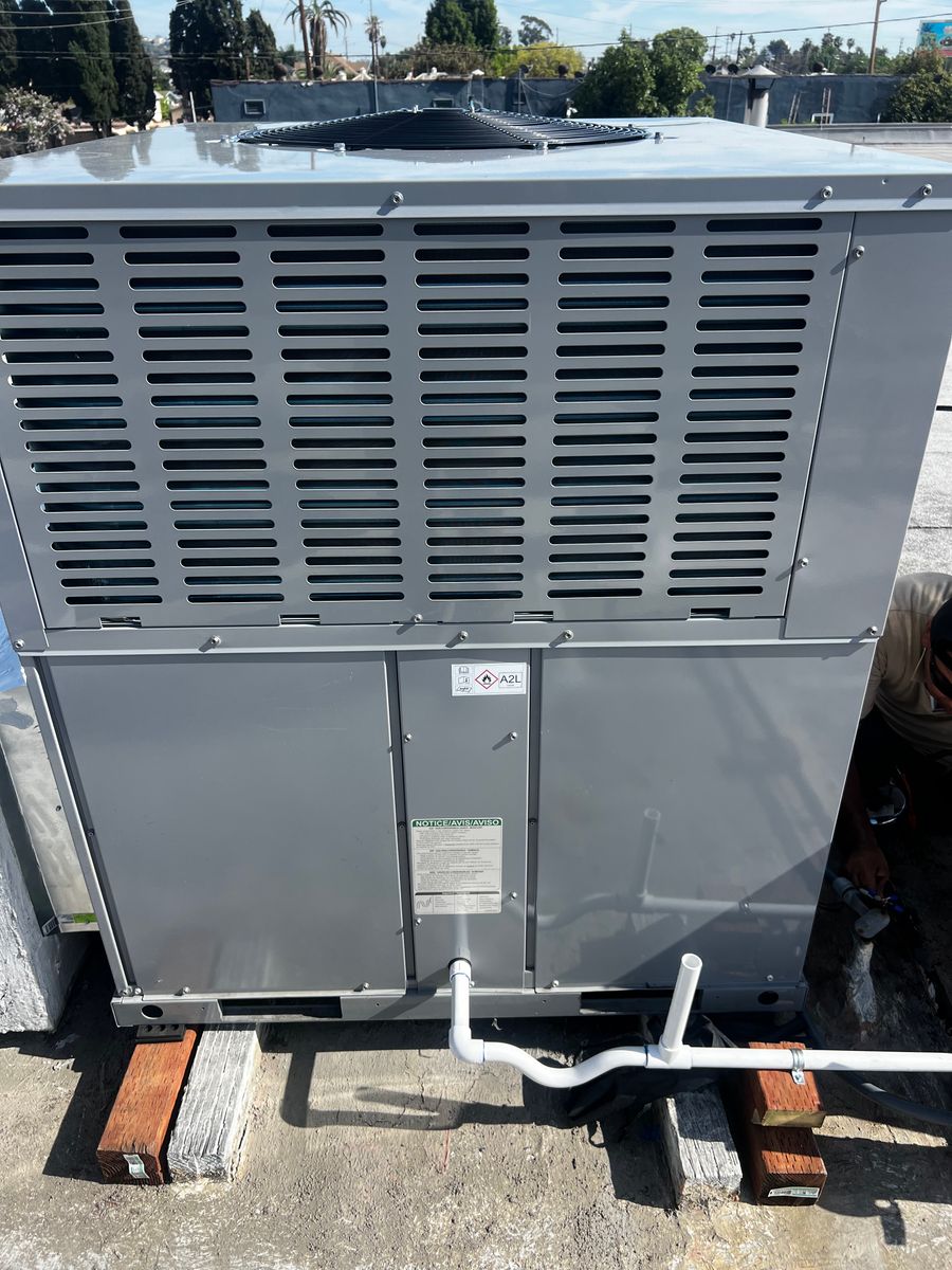 Installation of HVAC Systems for Continental HVAC in Los Angeles, CA