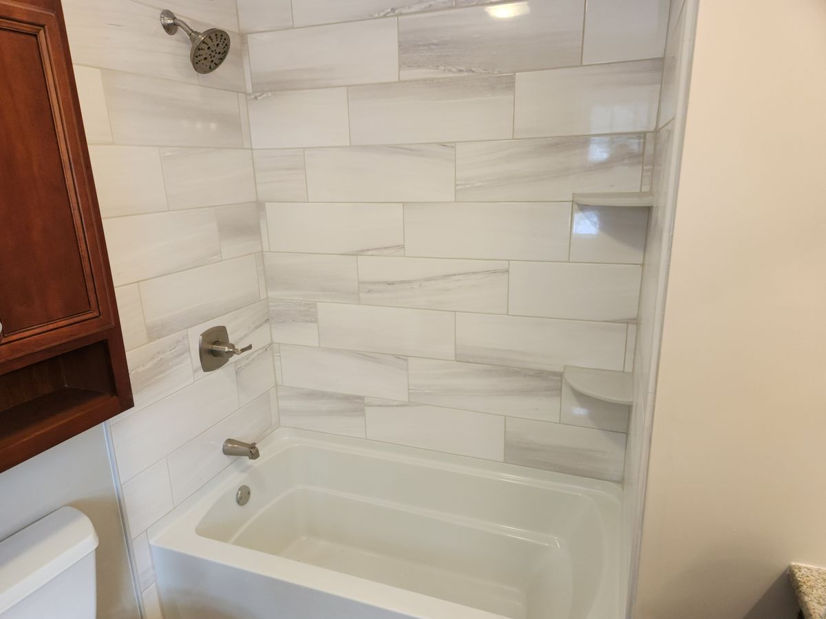 Bathroom Renovation for J.D. Waxman Contracting in West Albany, NY