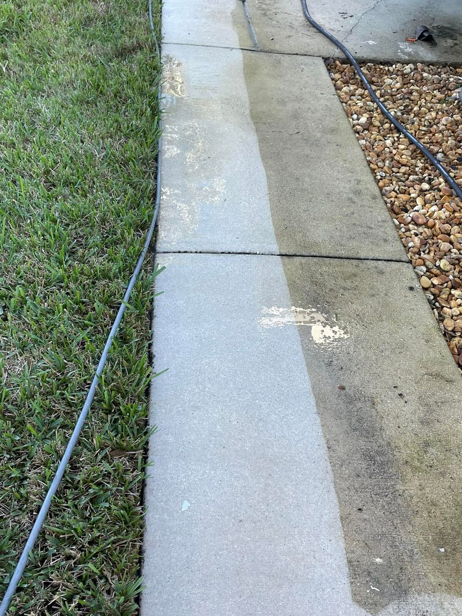 Concrete Cleaning for C & C Pressure Washing in Port Saint Lucie, FL